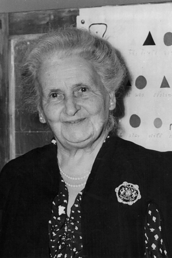 Maria Montessori, 1950, Perugia