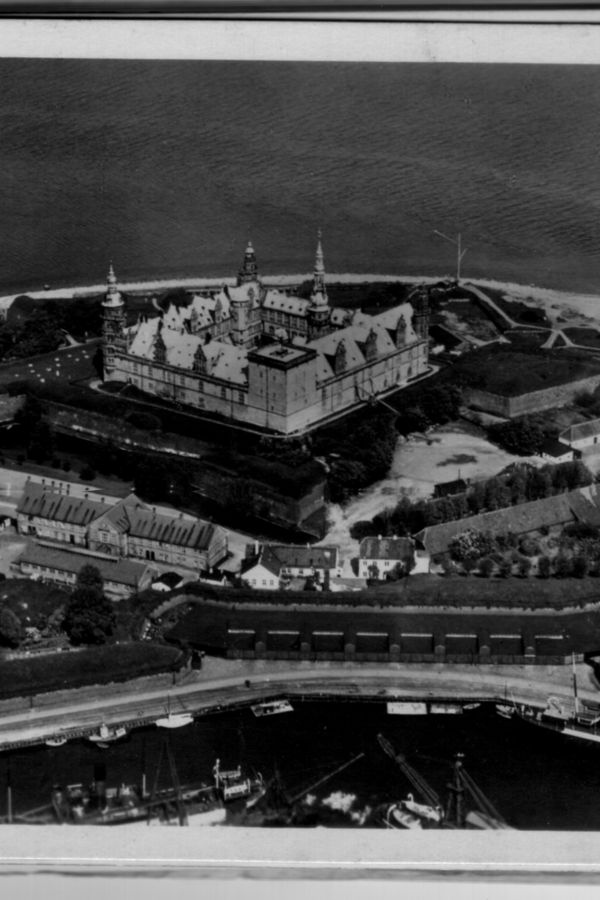 1929 Kronborg Castle Aerial View