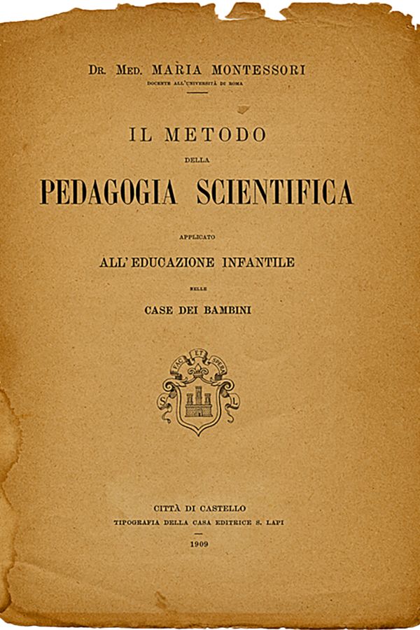 Cover of Il Metodo della Pedagogia Scientifica, 1909