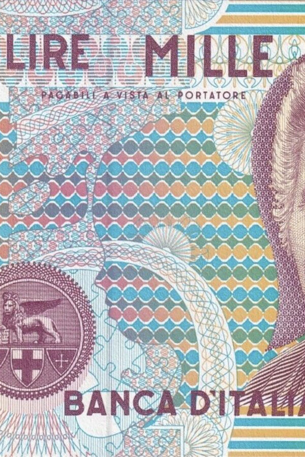 Montessori Banknote, 1990, Italy, 1000 Lire