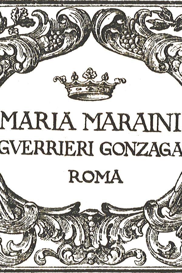 Maria Maraini Guerrieri Gonzaga Ex Libris
