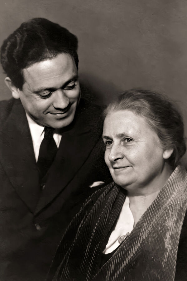 Maria and Mario Montessori, Mid 1930s, London