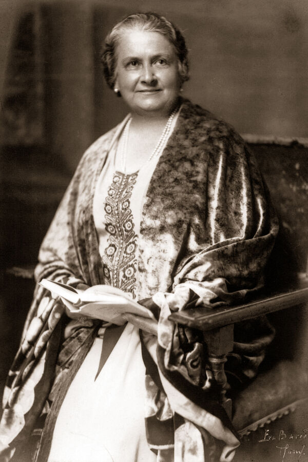 Maria Montessori, 1930, Rome