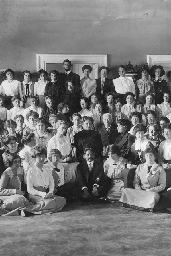 Montessori Course, 1913, Rome, Class Photo