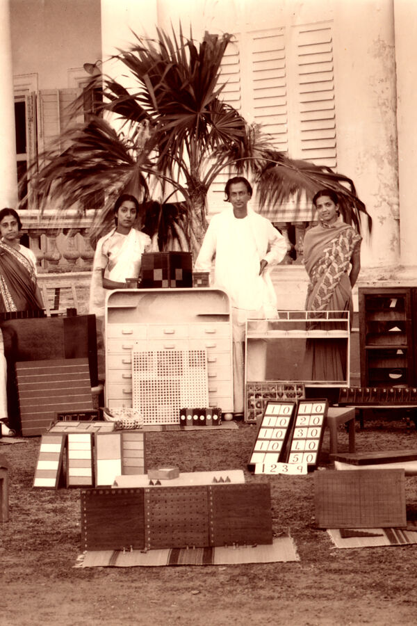 Montessori Materials, 1941, Adyar, India