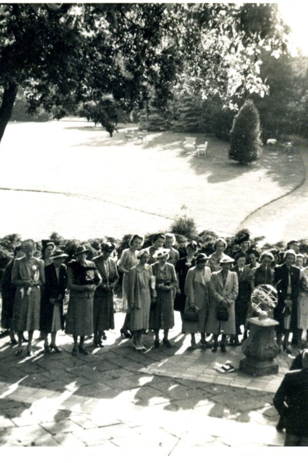English Student Group Visiting Intimis, 1939