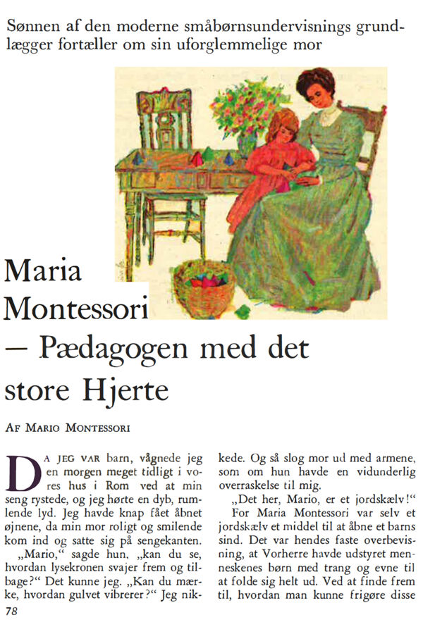 Readers Digest Montessori Article 1965 Danish