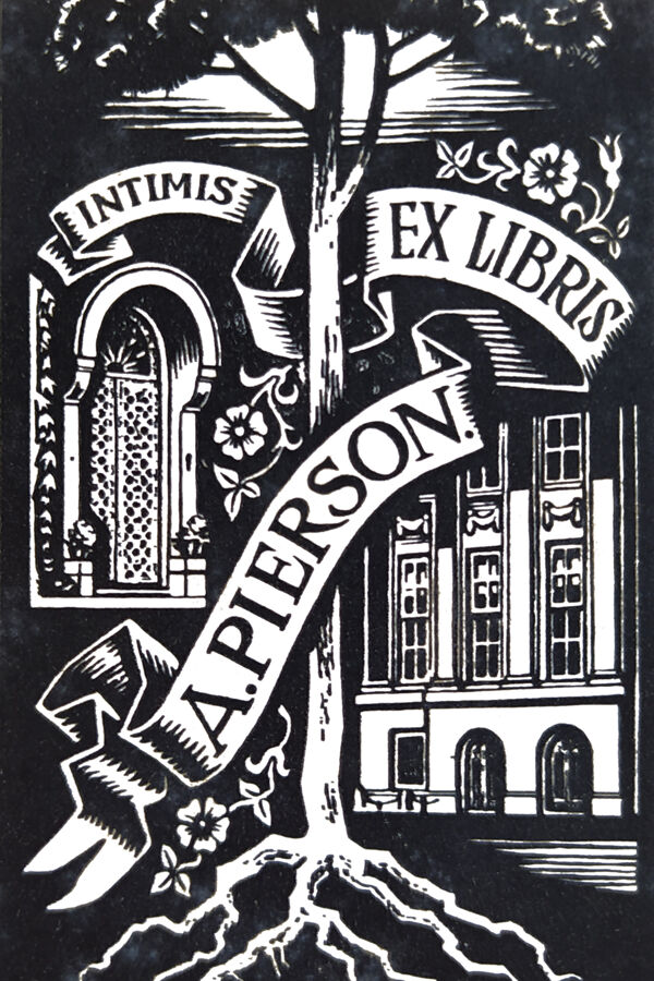 Allard Pierson Ex Libris 1934