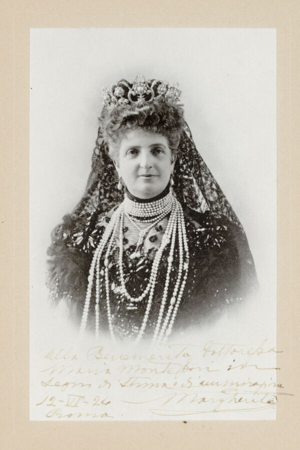 Signed Photograph of Queen Margherita