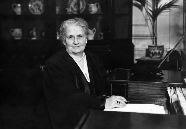 Maria Montessori, 1939, London