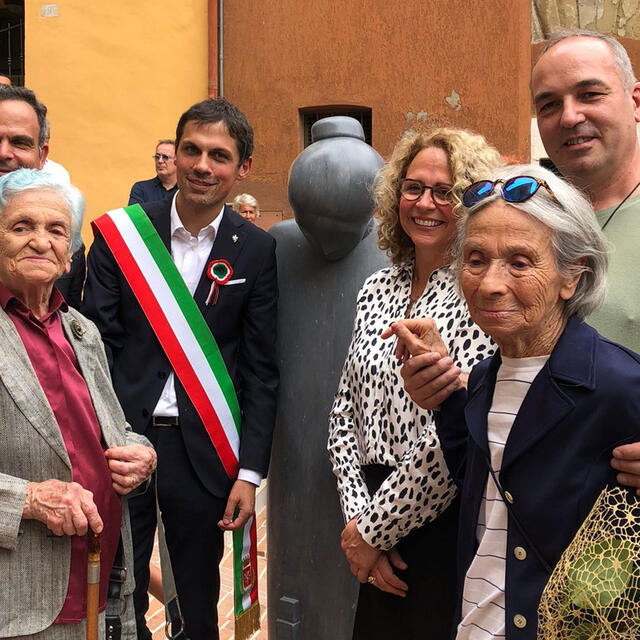 Inauguration Ceremony of the Maria Montessori Statue, Perugia, Italy